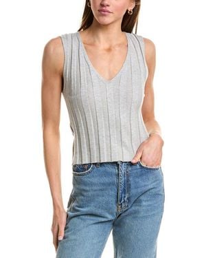 Electric and Rose V-Neck Halter Top - Blue