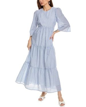FLORA BEA NYC Jimmi Maxi Dress - Blue