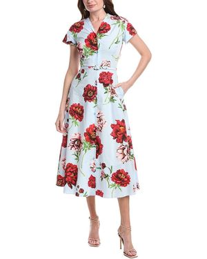 Oscar de la Renta Maxi Dress - Red