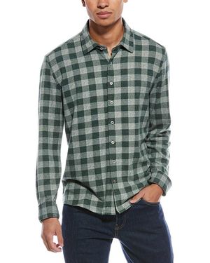 Stone Rose Technical Performance Fleece Shirt - Green