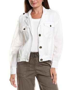 XCVI Baltazar Linen Jacket - White