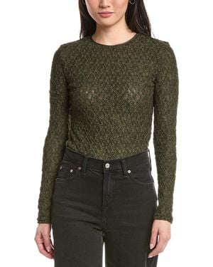 Rag & Bone Ellie Lace T-Shirt - Green