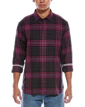 Tommy Bahama Lazlo Silk-Blend Shirt - Red