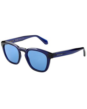 Ferragamo 50Mm Sunglasses - Blue