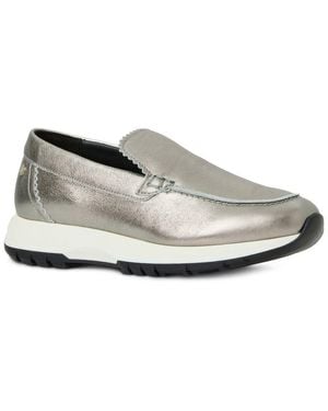 Aquatalia Karena Waterproof Leather Trainer - White