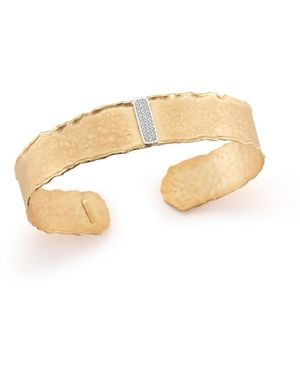 Reiss I Reiss 14K 0.20 Ct. Tw. Diamond Cuff - Metallic