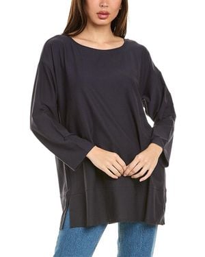 Eileen Fisher Ballet Neck Tunic - Black