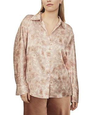 Vince Dahlia Sculpted Shirt - Natural