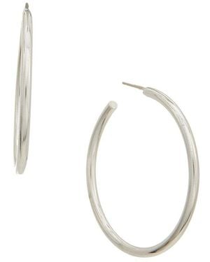Kenneth Jay Lane Hoop Earrings - Metallic