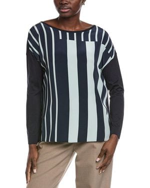 Akris Silk Top - Blue