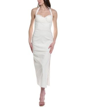 Line & Dot Fable Maxi Dress - White