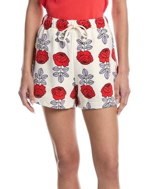 Marimekko Miksaus Vihkiruusu Short - Red
