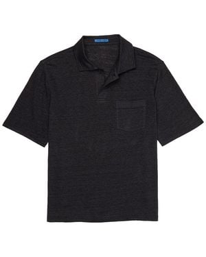 J.McLaughlin Riva Linen Shirt - Black