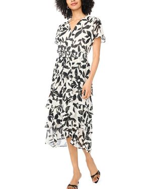 Vince Camuto Tiered Dress - White
