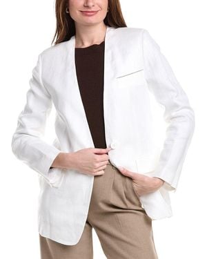 Peserico Linen Jacket - White