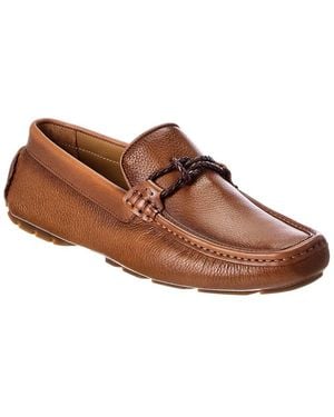 Donald J Pliner Declan Leather Loafer - Brown