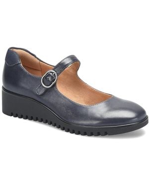 Comfortiva Debbie Leather Flat - Blue