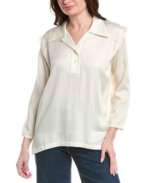 Darling Zippy Blouse - Black