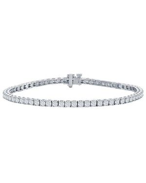 Jewels by Viomo 14K 4.00 Ct. Tw. Diamond Tennis Bracelet - White