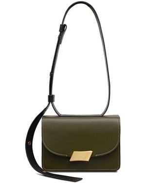 Radley The Belsize Small Flapover Leather Shoulder Bag - Green