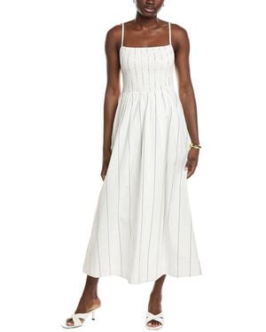 Z Supply Bayside Stripe Midi Dress - White