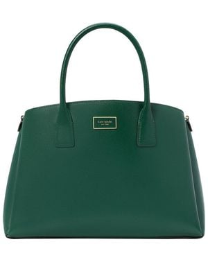 Kate Spade Serena Leather Satchel - Green