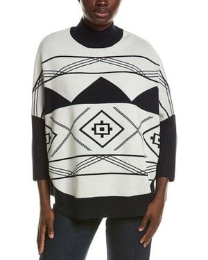 tyler boe Alpine Wool-Blend Capelet - Gray