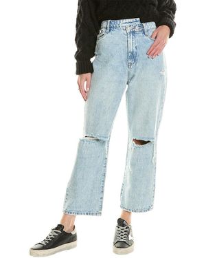 Blank NYC Ribcage Straight Leg Jeans - Blue