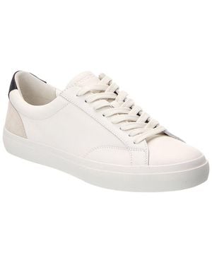 Vince Fremont Leather Trainer - White