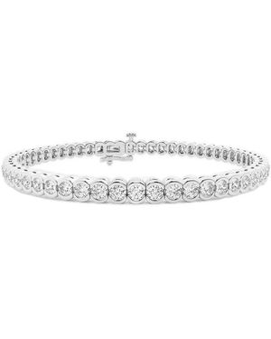 Lab Grown Diamonds Platinum 7.02 Ct. Tw. Lab Grown Diamond Bracelet - White