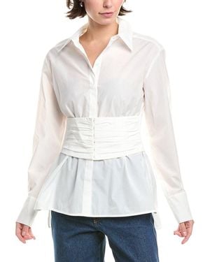 Rebecca Taylor Button Shirt - White