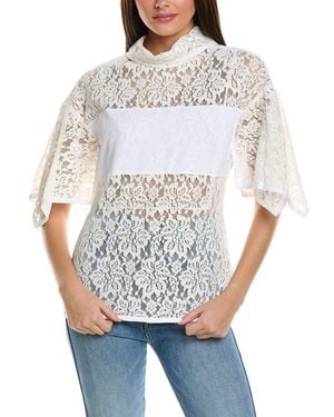 3.1 Phillip Lim Lace Blouse - White