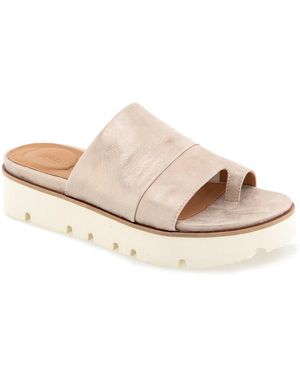 Gentle Souls Laverne Leather Sandal - Natural