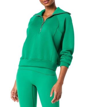 Spanx Half Zip - Green