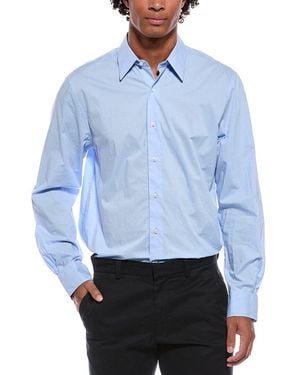 Officine Generale Poplin Shirt - Blue