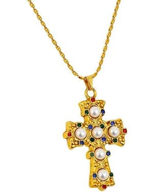 jean claude Stainless Steel Necklace - Metallic