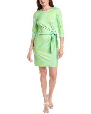 Gretchen Scott Me Jane Cinch & Tie Mini Dress - Green