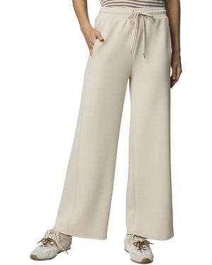 Splendid Scubasoft Wide Leg Pant - Natural
