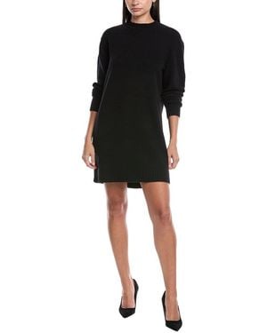 Theory Wool & Cashmere-Blend Midi Dress - Black