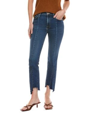 Mother The Insider Crop Scorching Hot Jean - Blue