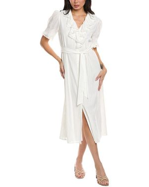 Seraphin Midi Dress - White
