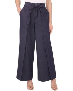 Cece Wide Leg Pant - Blue