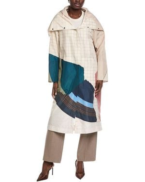 Akris Bethany Coat - Blue