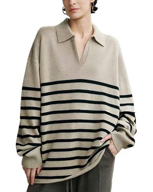 AUGUST 1987 Wool & Cashmere-Blend Pullover - Gray