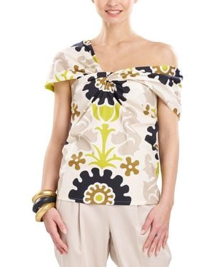 Natori Talitha Asymmetrical Top - White