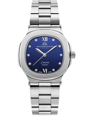 Christophe Duchamp L'Envie Diamond Watch - Blue