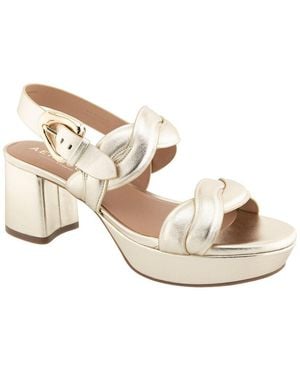 Aerosoles Camea Leather Heeled Sandal - Pink