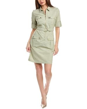 Sharagano Mini Dress - Green