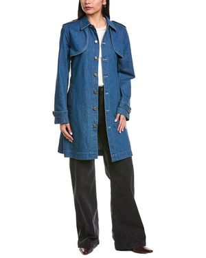 Mother The Streaker Trench Coat - Blue