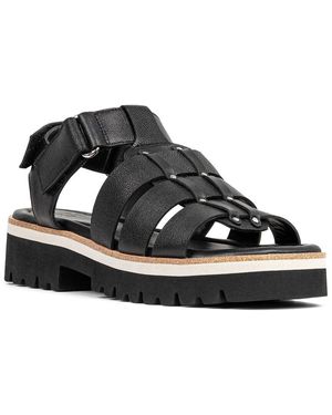 Donald J Pliner Pryme Leather Sandal - Black